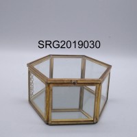 Glass  Home Decoration Display Case for glass jewelry box