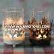 wholesale cheaper glass candle holder cup jars